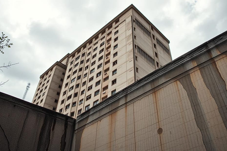 Falta de impermeabilização adequada