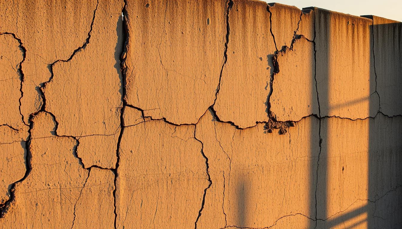 Fissuras em muros: como surgem e como reparar