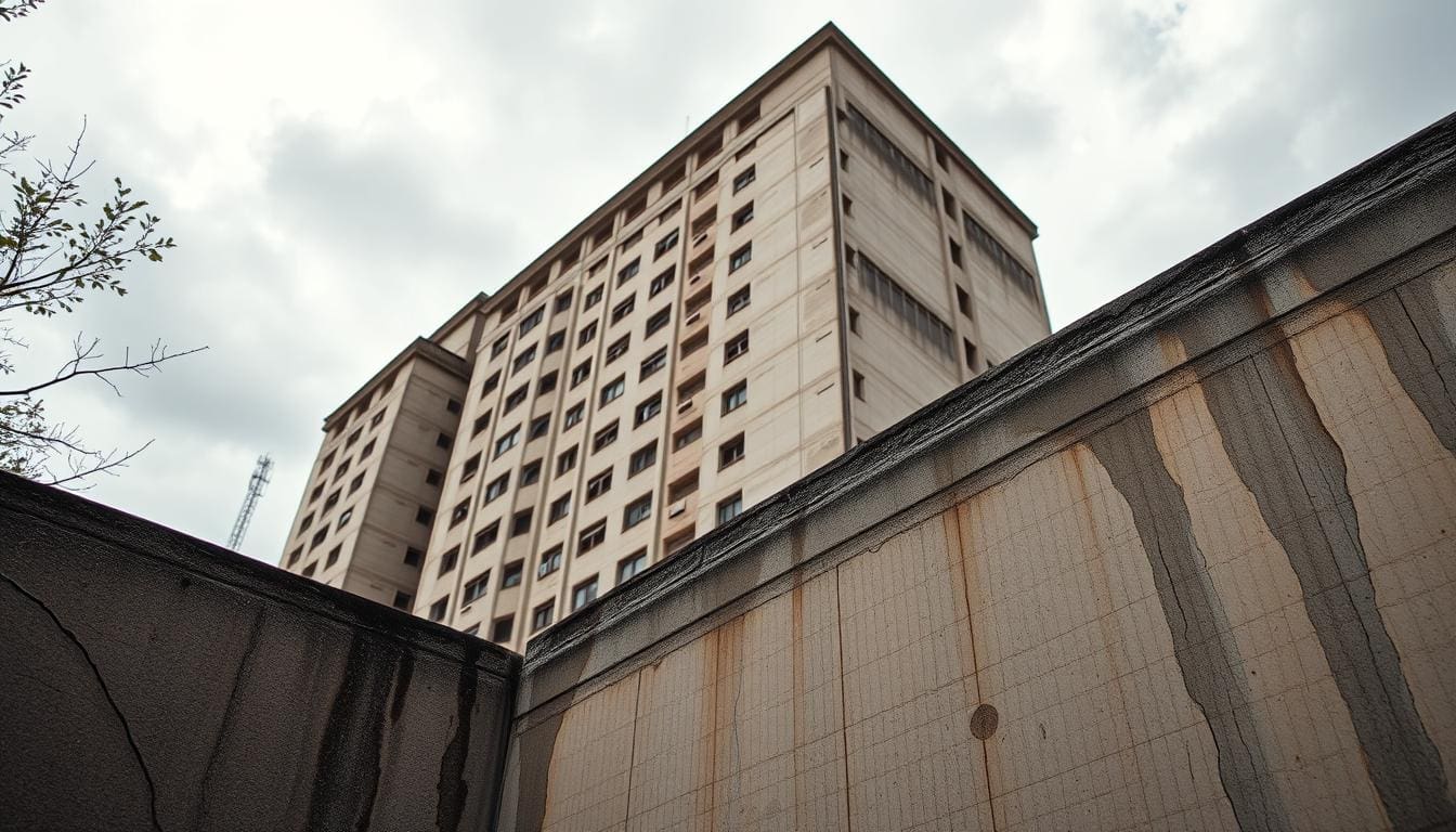 Falta de impermeabilização adequada